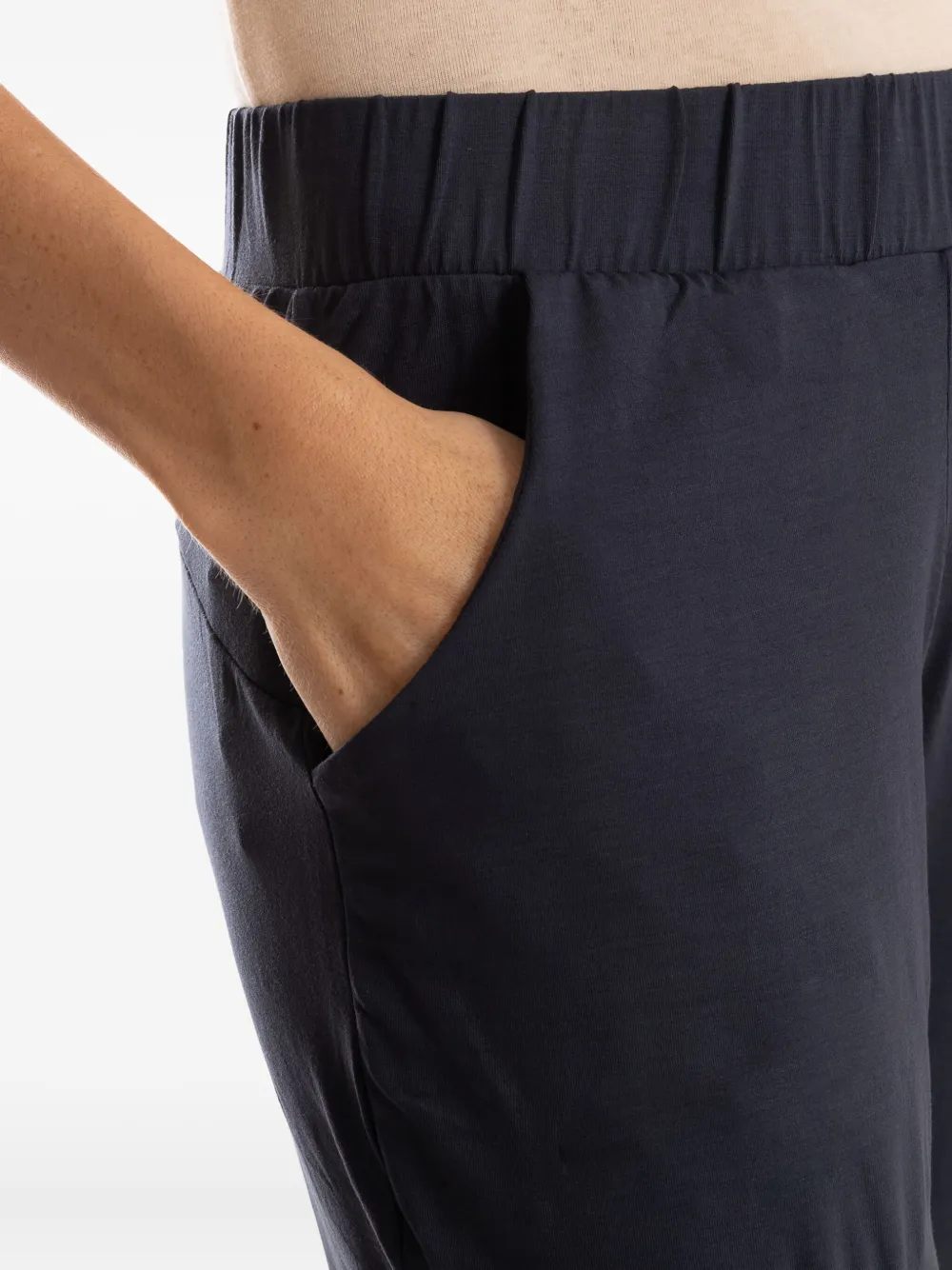 Lygia & Nanny elasticated-waistline pull-on trousers Blauw