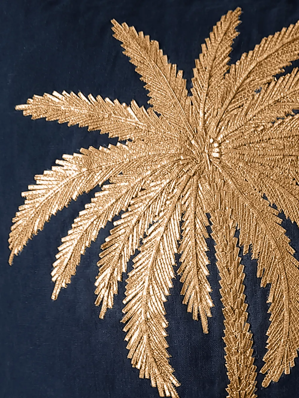 Les-Ottomans Cuscino Palms con ricamo | Tessili | Image 3