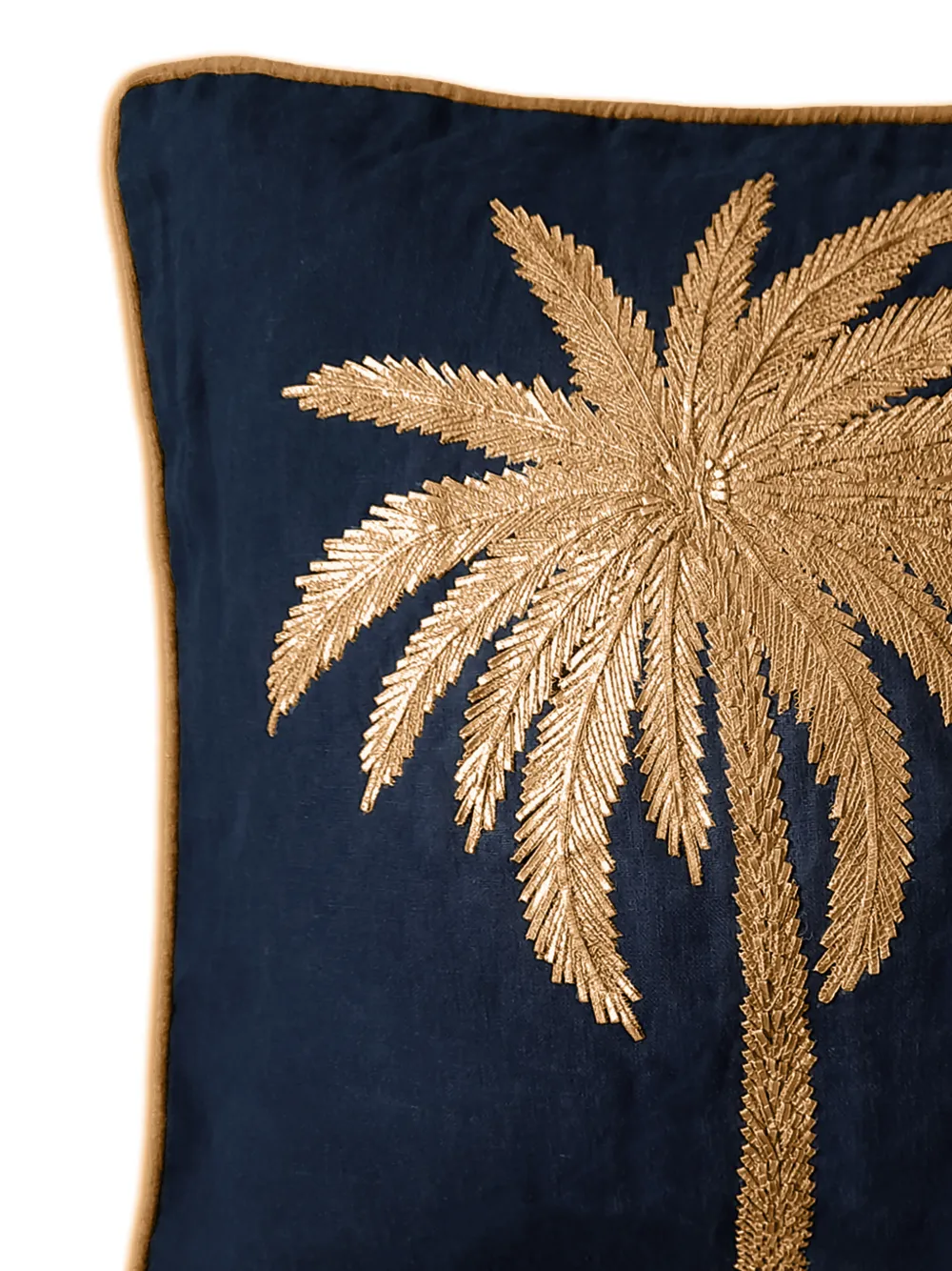 Les-Ottomans Cuscino Palms con ricamo | Cuscini | Image 2