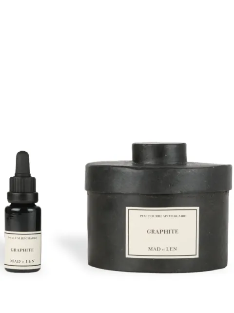 MAD et LEN D'Apothicaire Graphite pot pourri