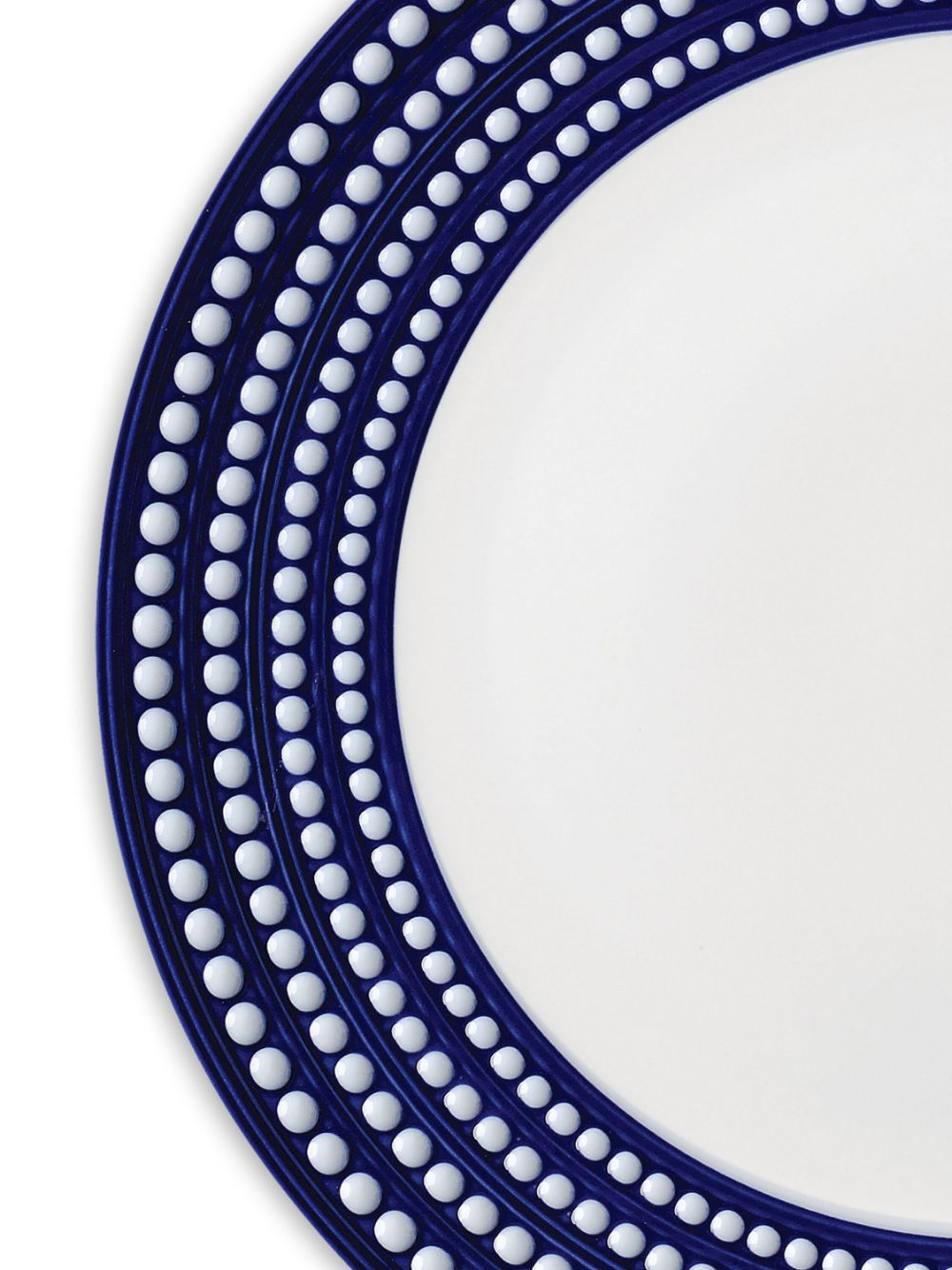 Shop L'objet Perlée Dessert Plate (22cm) In Blue