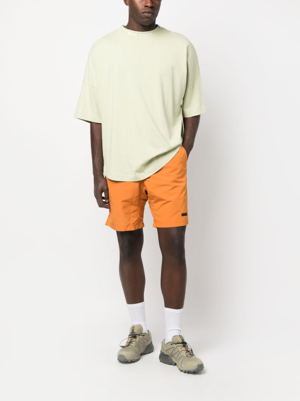 Gramicci Packable straight-leg shorts - Oranje
