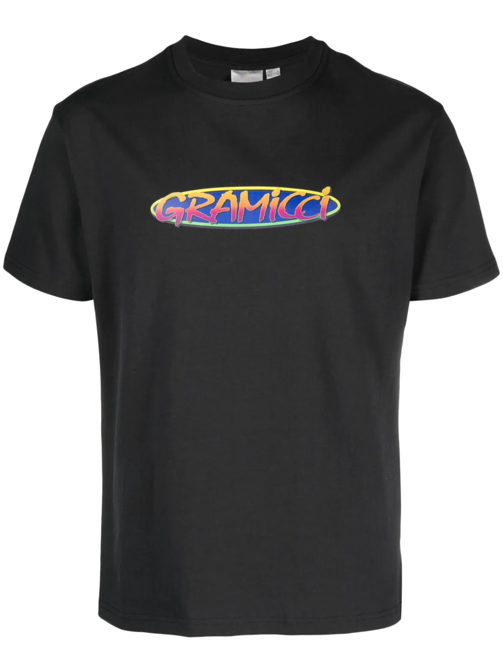 Gramicci logo-print cotton T-Shirt | Black | Image 1