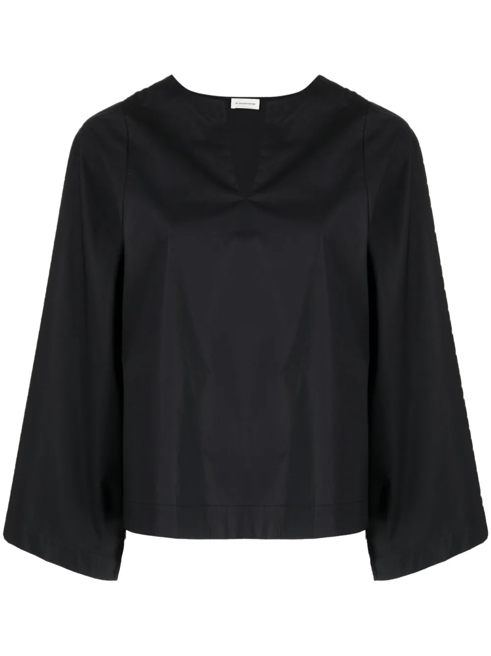 By Malene Birger Kamill V-neck Blouse In Black