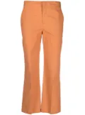 TWINSET cropped tailored trousers - Orange
