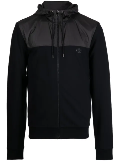 Gucci panelled zip-up lightweight jacket