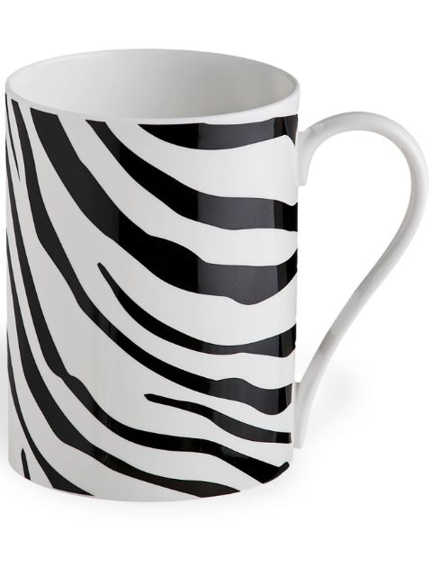 Roberto Cavalli Home Zebrage porcelain mug
