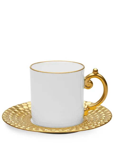 L'Objet Aegean espresso cup and saucer