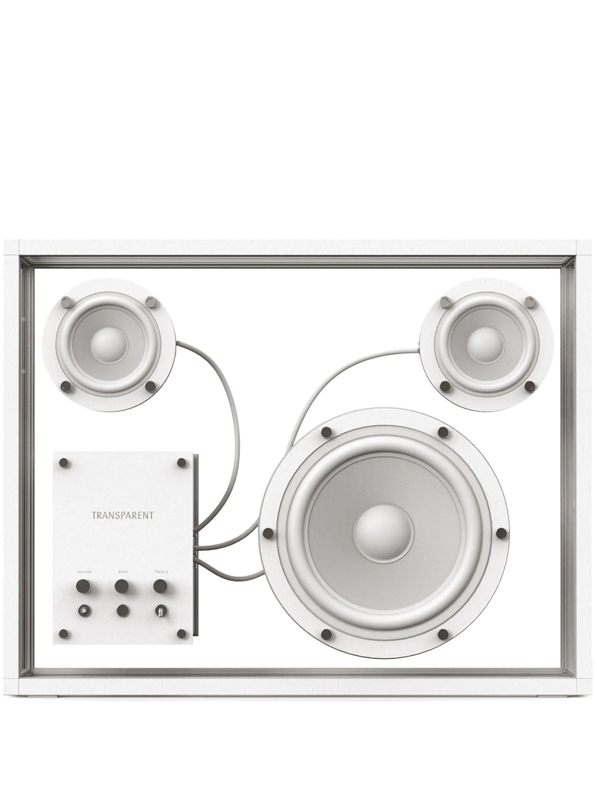 Transparent: bluetooth speaker