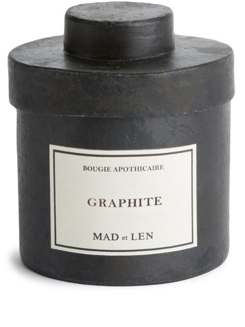 MAD et LEN D'Apothicaire Graphite scented candle (300g)