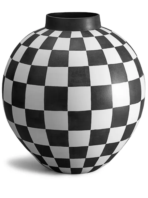 L'Objet Damier large vase