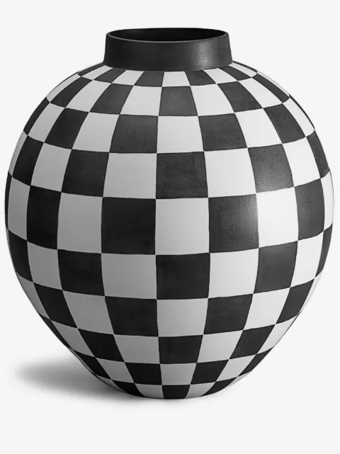 L'Objet Damier large vase