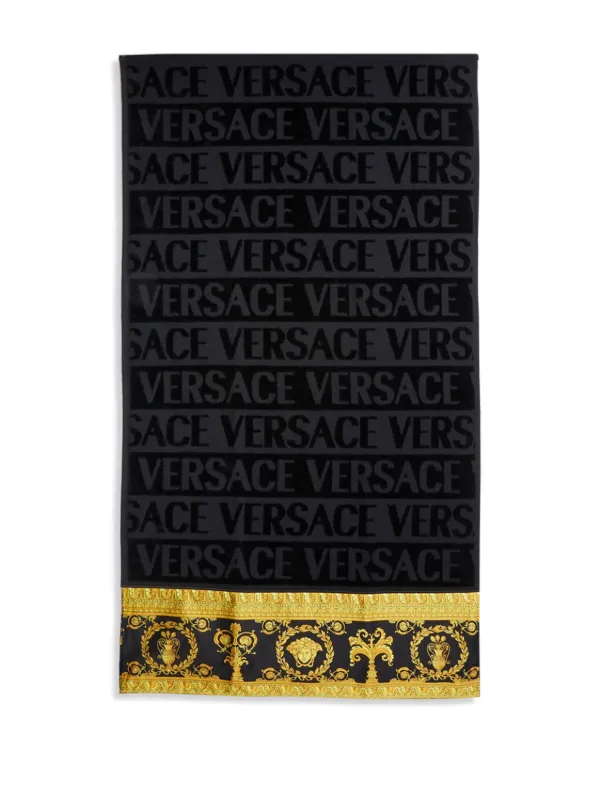 Versace face towel 2025