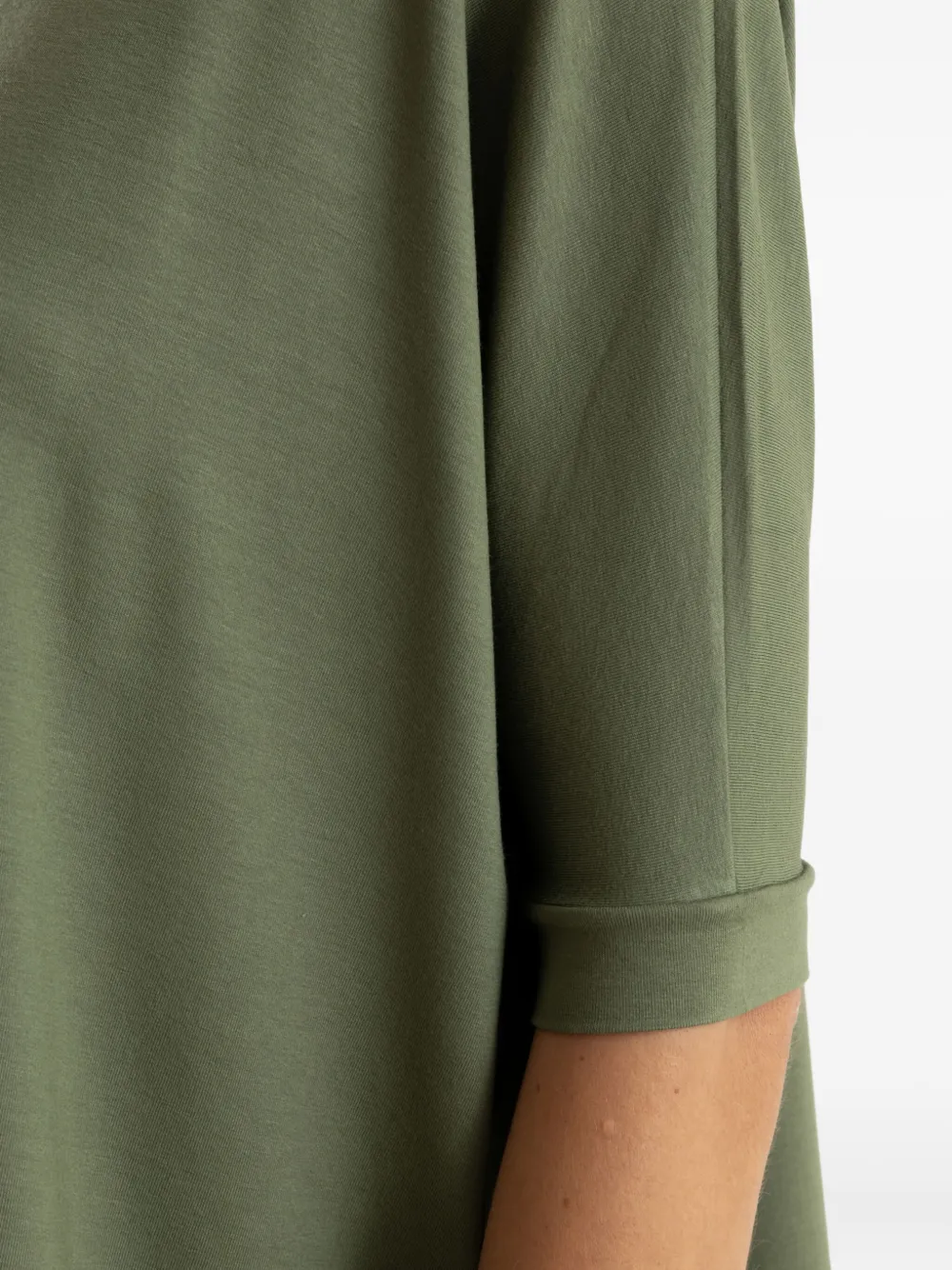 Lygia & Nanny Boxy Short-sleeve Top In Green