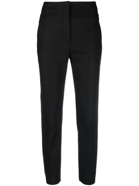 Peserico cropped slim-fit trousers