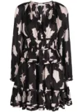 Ulla Johnson Emery tie-dye mini dress - Black