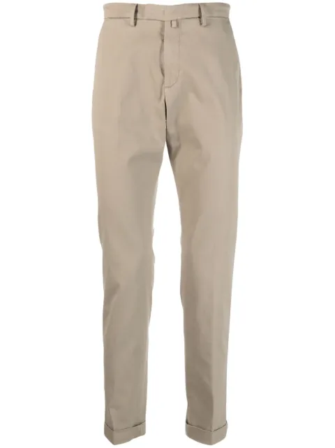 stretch-cotton chino trousers