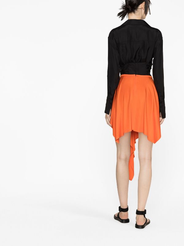 Stella McCartney Asymmetric Draped Skirt - Farfetch