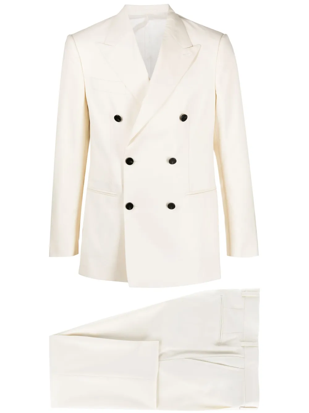 D4.0 two-piece double-breasted suit