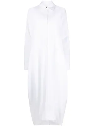 Long sleeve shirt maxi dress on sale