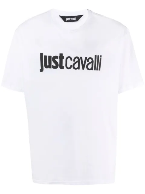 Just Cavalli playera con logo estampado