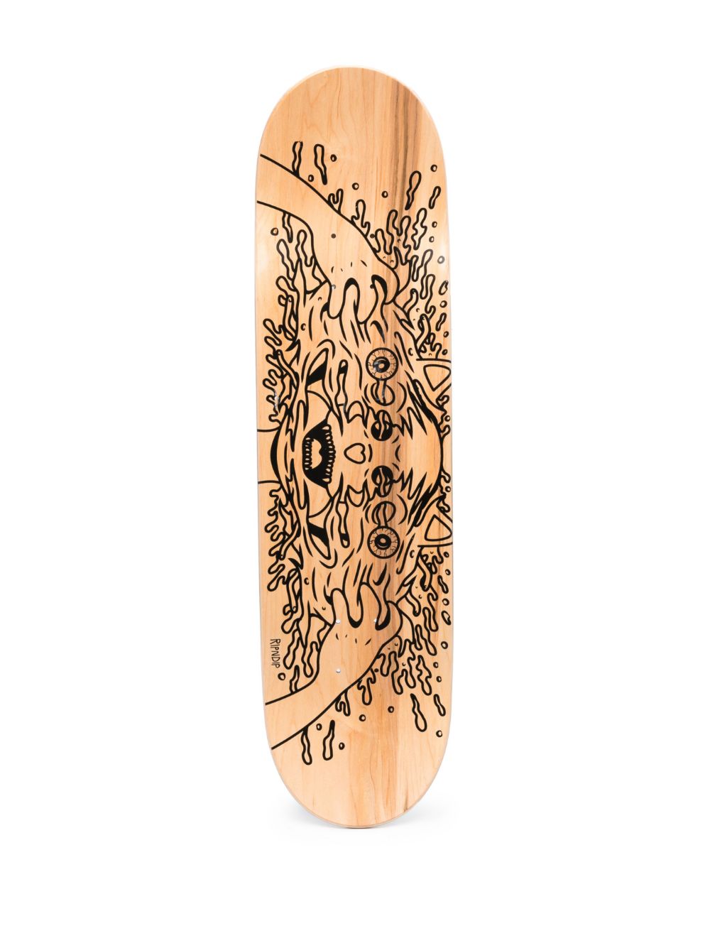 Ripndip Skateboarddeck met doodskop - Beige