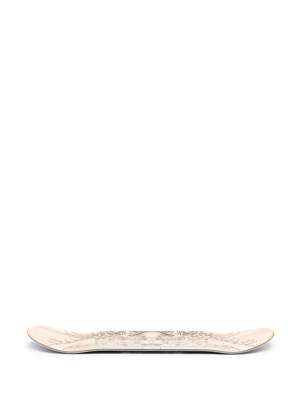 Ripndip Skull Face Jerm Skateboard Deck In Neutrals