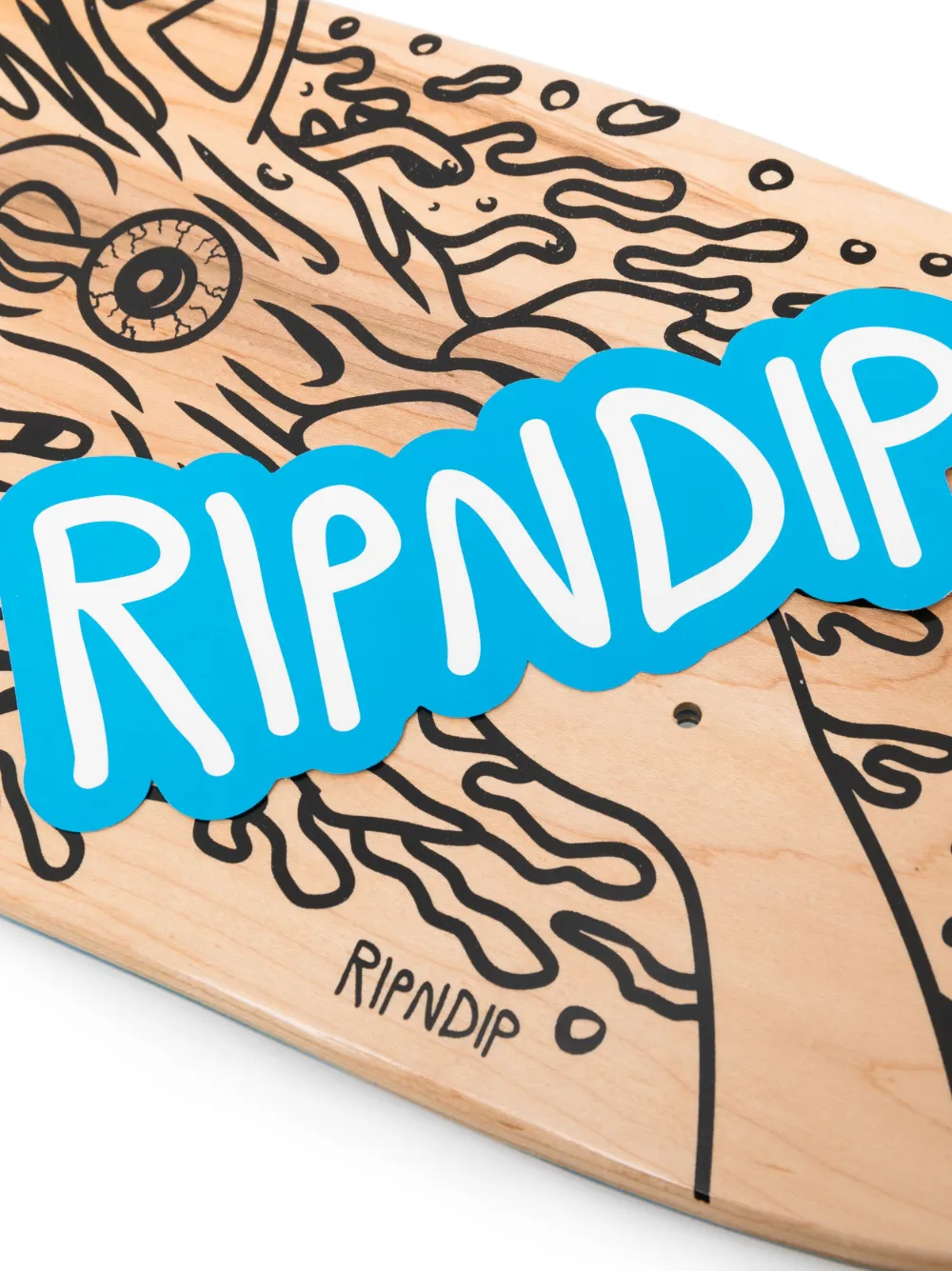 Ripndip Skull Face Jerm Skateboard Deck In Neutrals