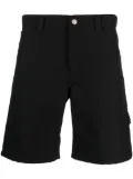 Courrèges above-knee length shorts - Black