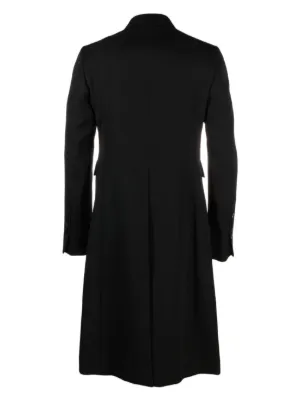 SAPIO N° 2 DOUBLE-BREASTED WOOL COAT SAPIO double-breasted Wool Midi Coat | Black | FARFETCH BH