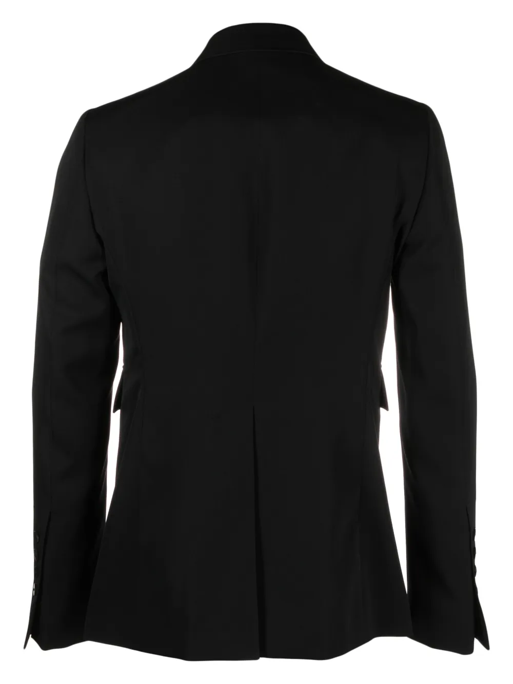 Sapio Tailored Double-breasted Blazer In Black