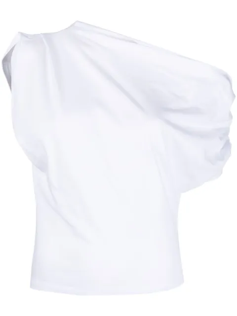 Snobby Sheep one-shoulder cotton top  