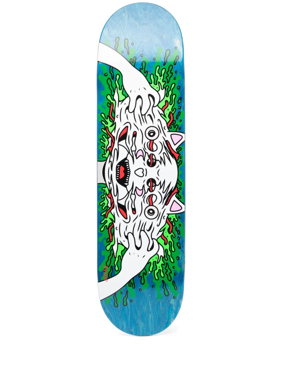 Ripndip Illustration-print Skate Deck In Neutrals
