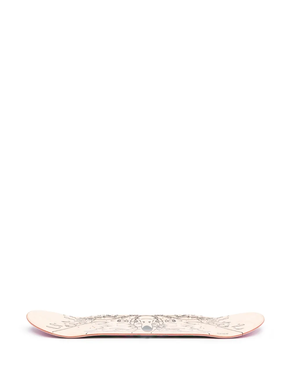 Ripndip Skull Face Flamingo Skateboard Deck In Neutrals