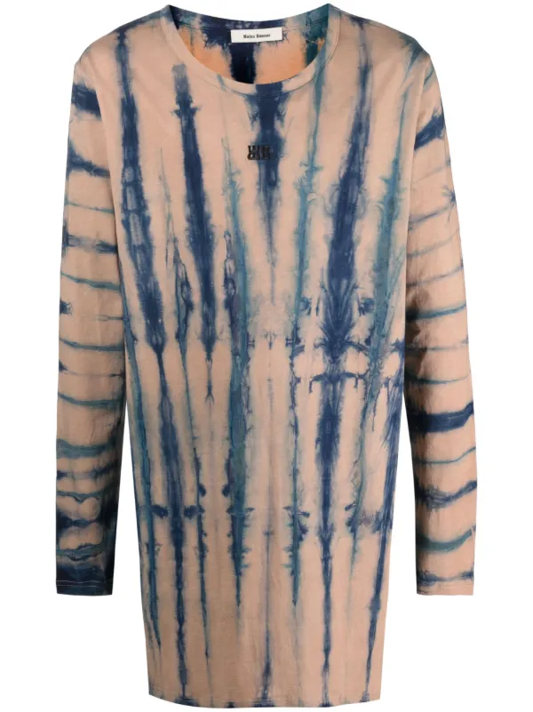 Wales Bonner Oversized Tie-dye T-shirt in Brown