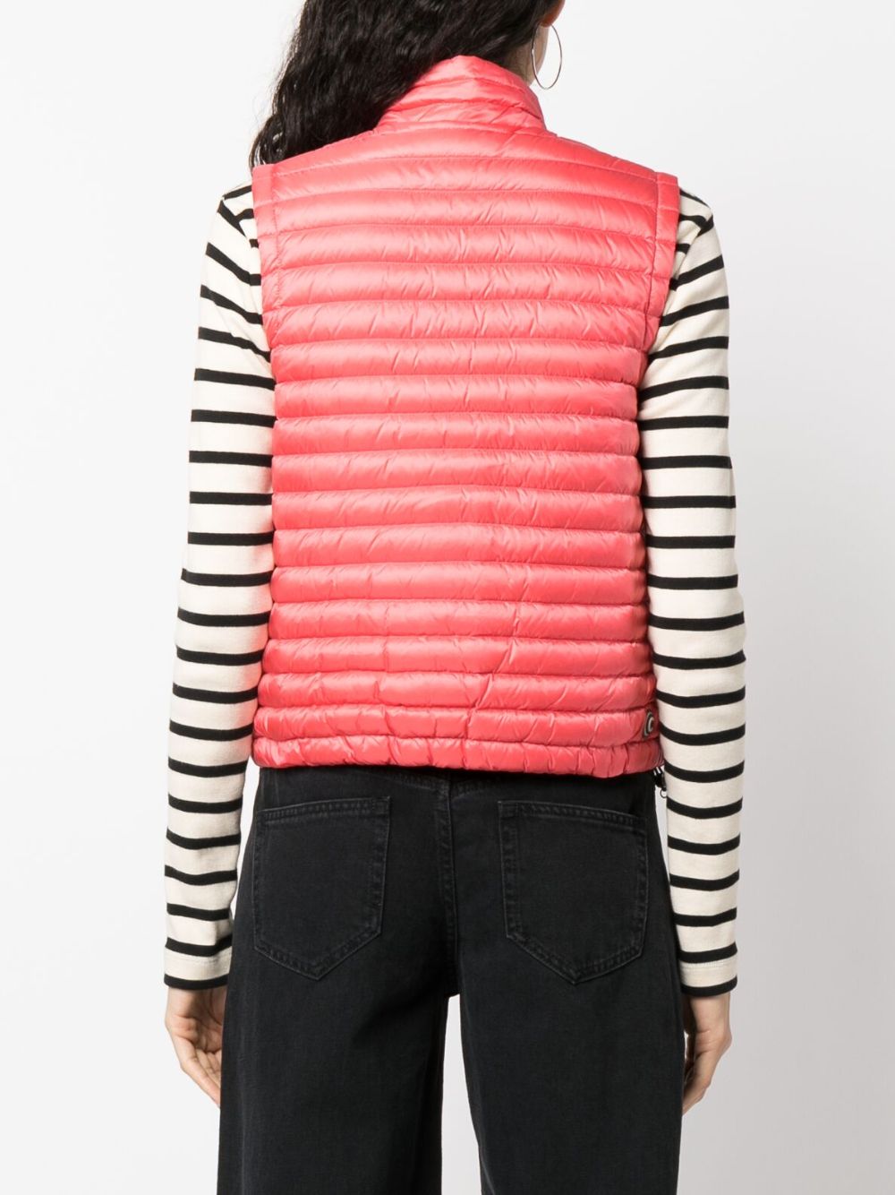 Shop Colmar Padded Down Gilet In Rosa