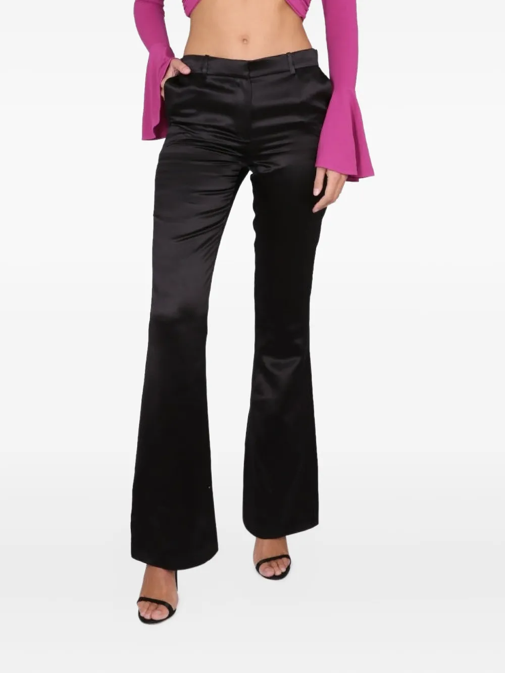 satin trousers