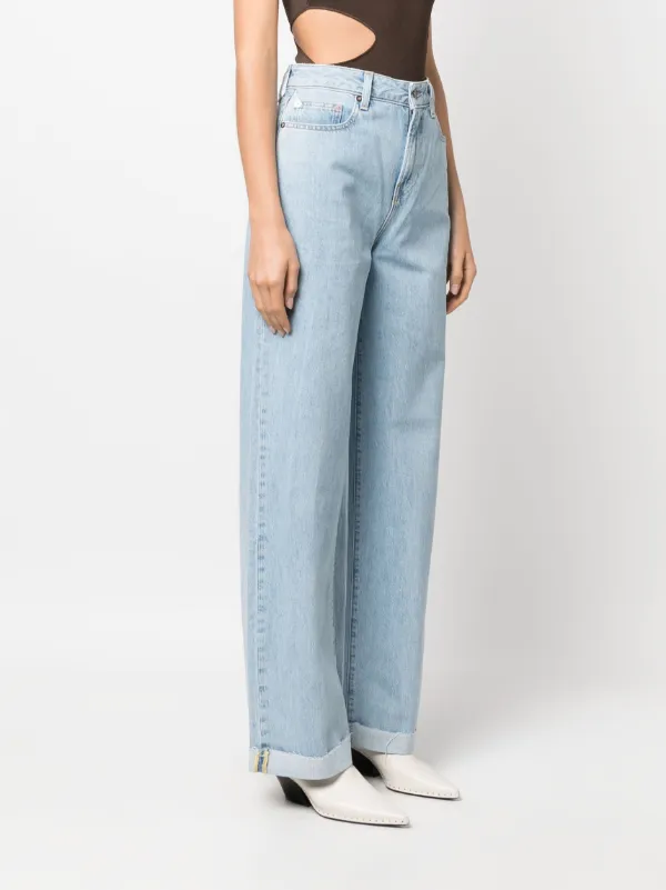Washington Dee Cee high-waist wide-leg Jeans | Blue | FARFETCH