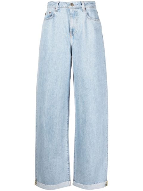 Washington Dee Cee high-waist wide-leg jeans