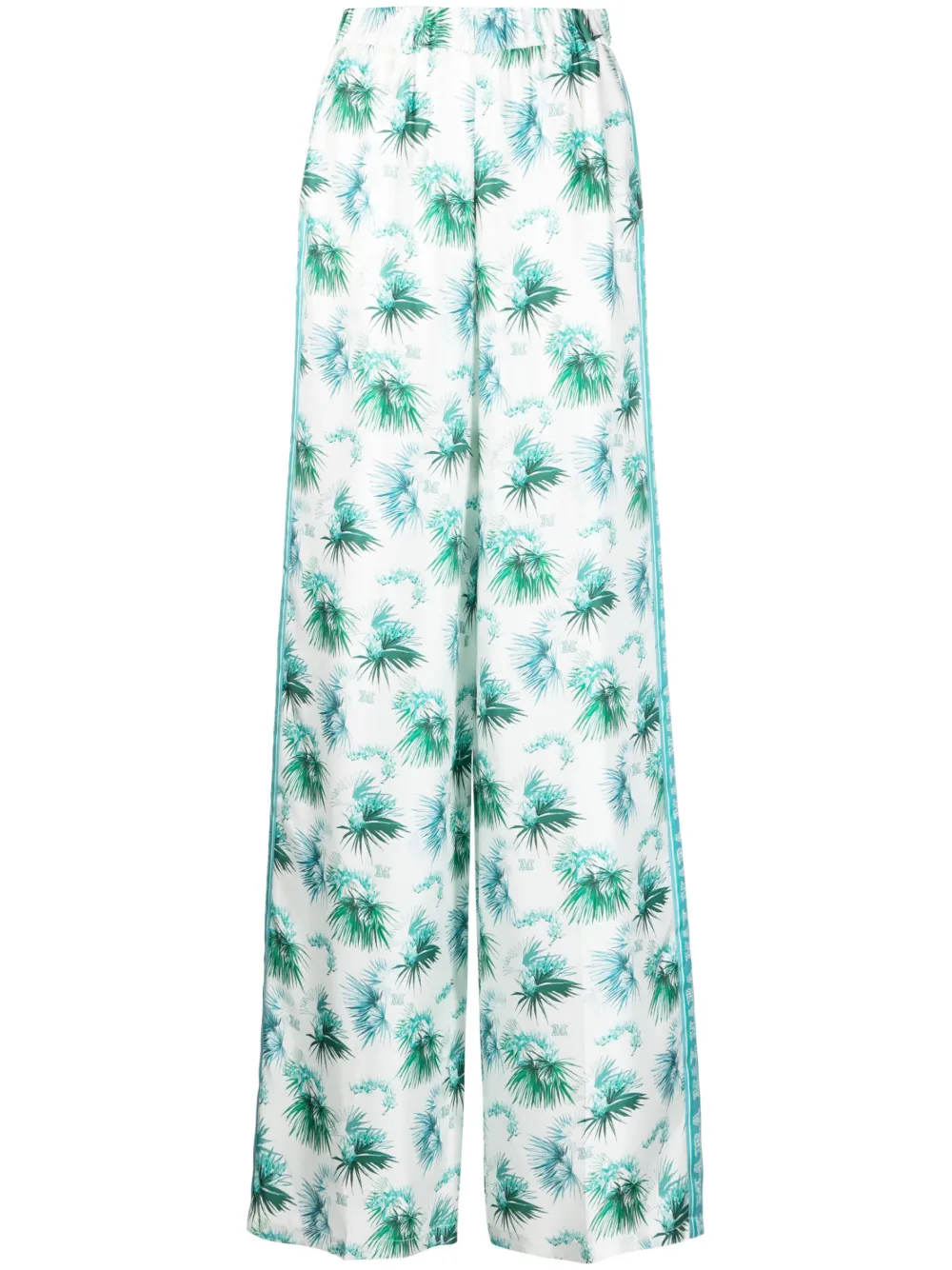 Max Mara Broek met print Blauw