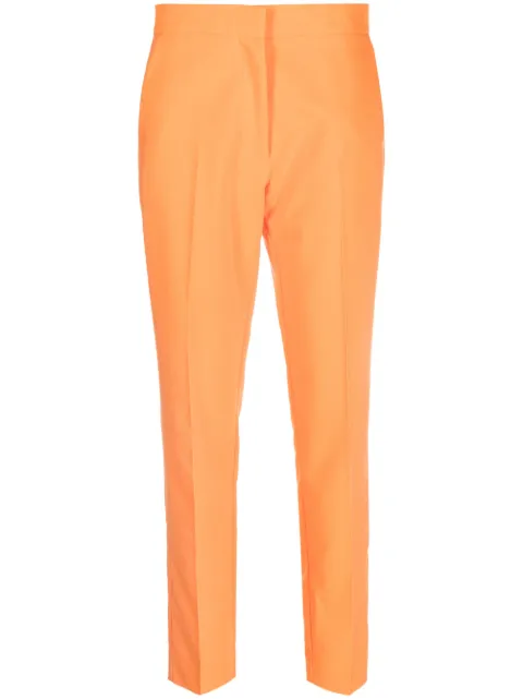 TWINSET pantalones capri con tiro alto