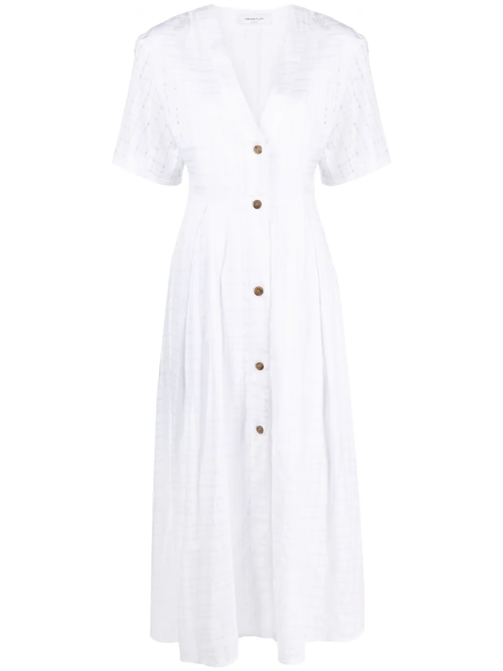 Fabiana Filippi Dress In Weiss