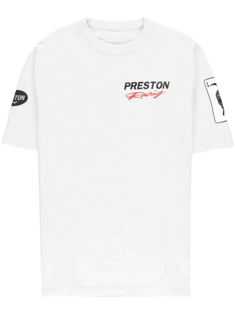 HERON PRESTON RACING LOGO-PRINT T-SHIRT
