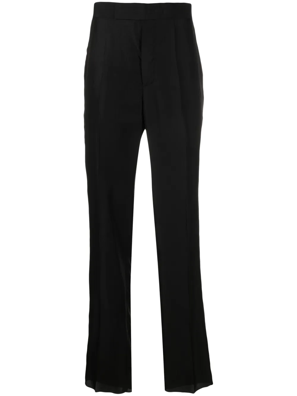 Sapio Tailored High-waist Trousers In Black