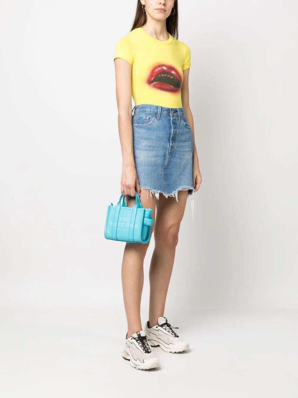 Marc Jacobs leather micro tote bag - 444
