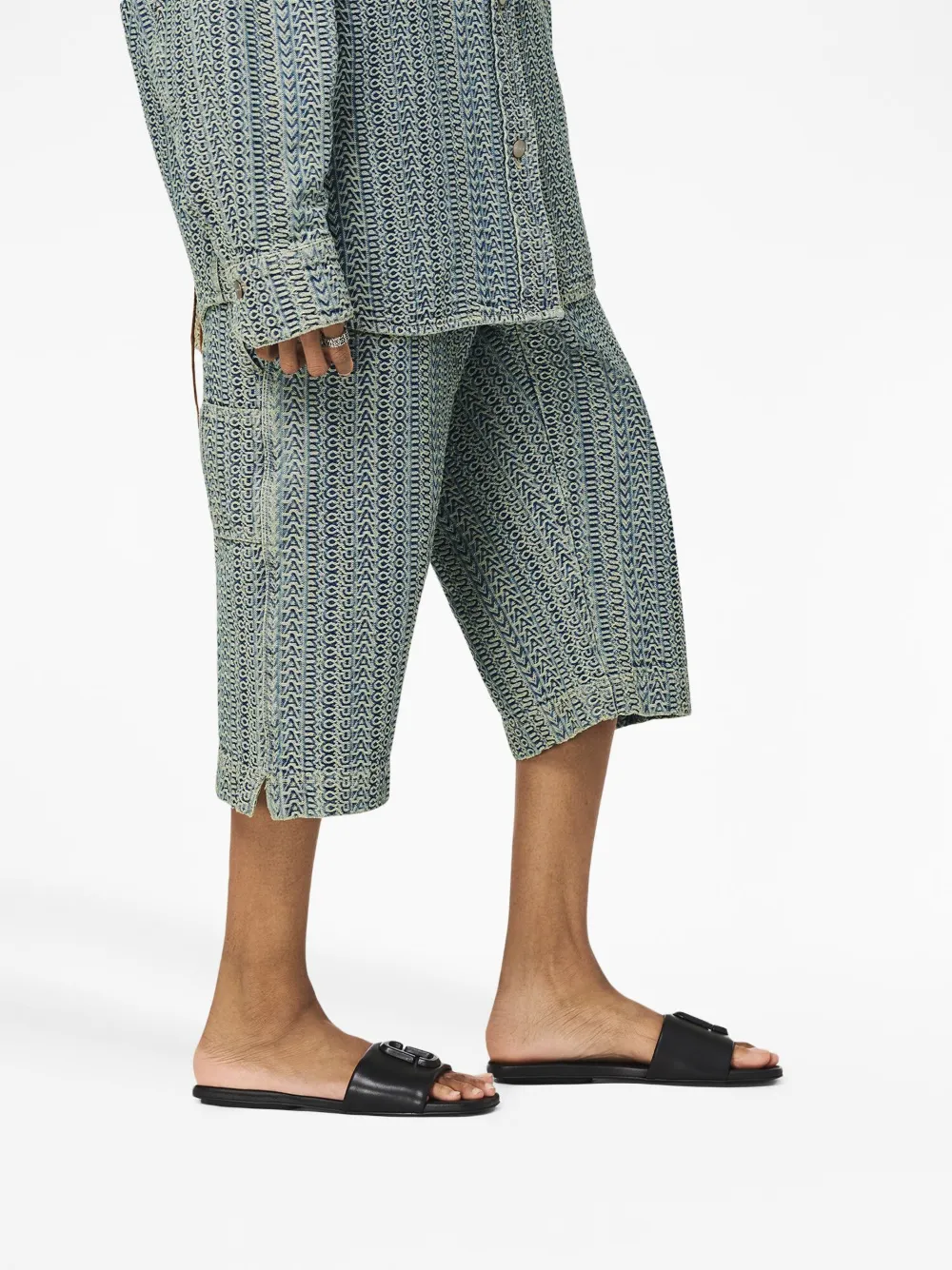 Affordable Marc Jacobs The J Marc leather slides Women