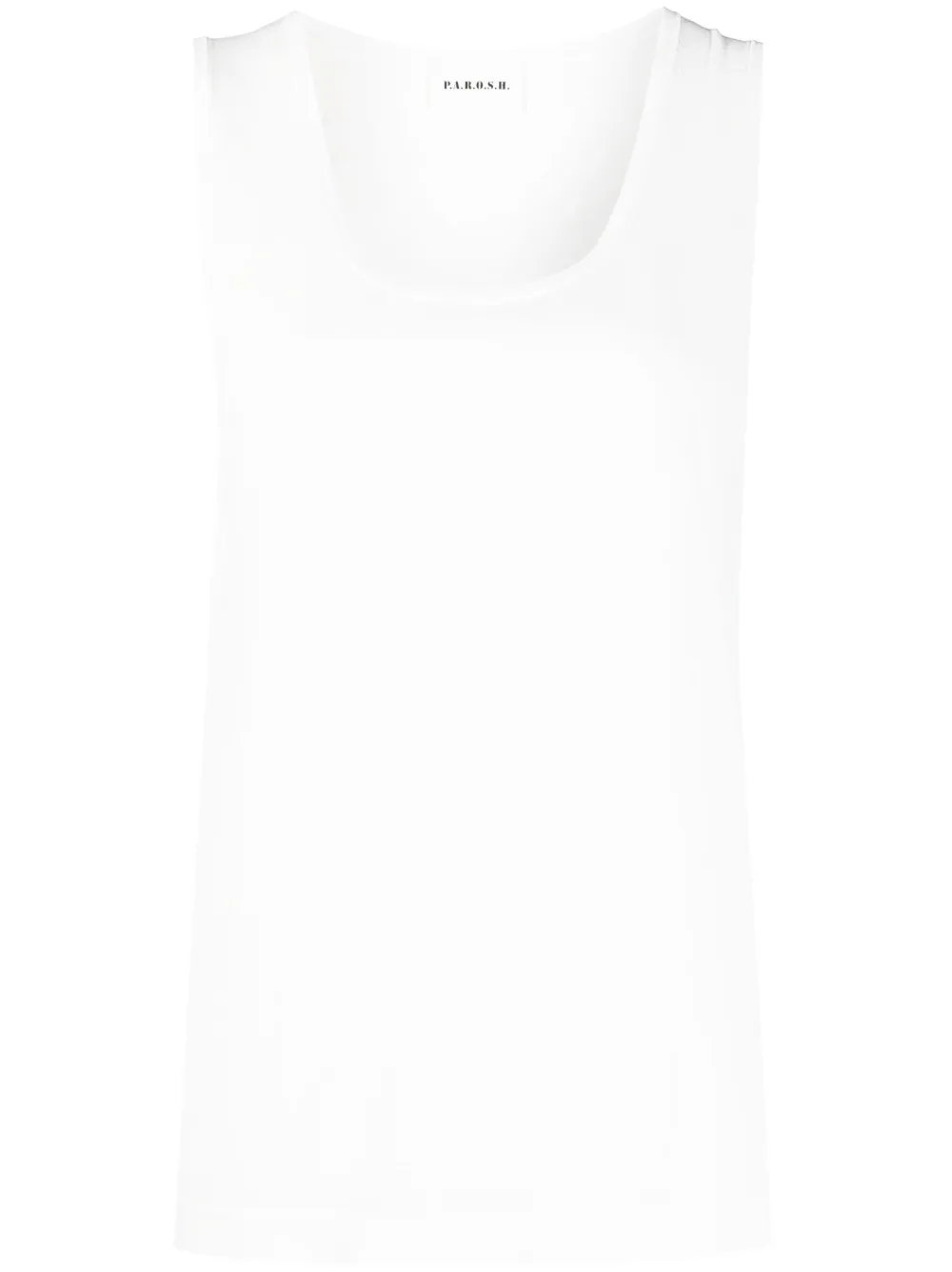 P.A.R.O.S.H KNITTED SLEEVELESS TOP