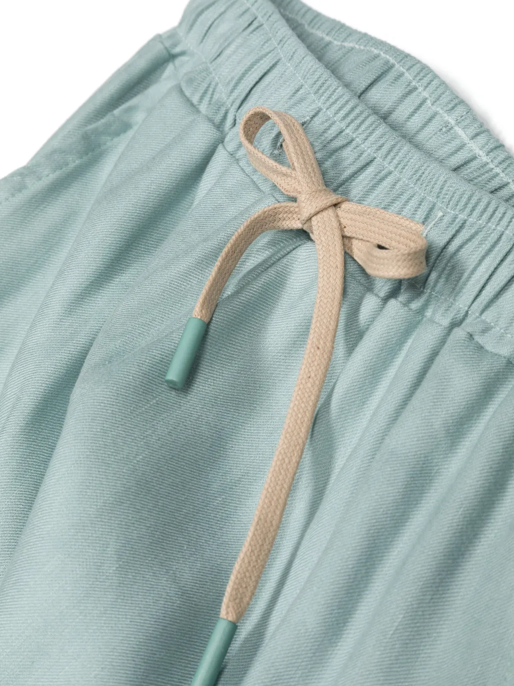 Costumein Straight-leg Drawstring Trousers In Blue