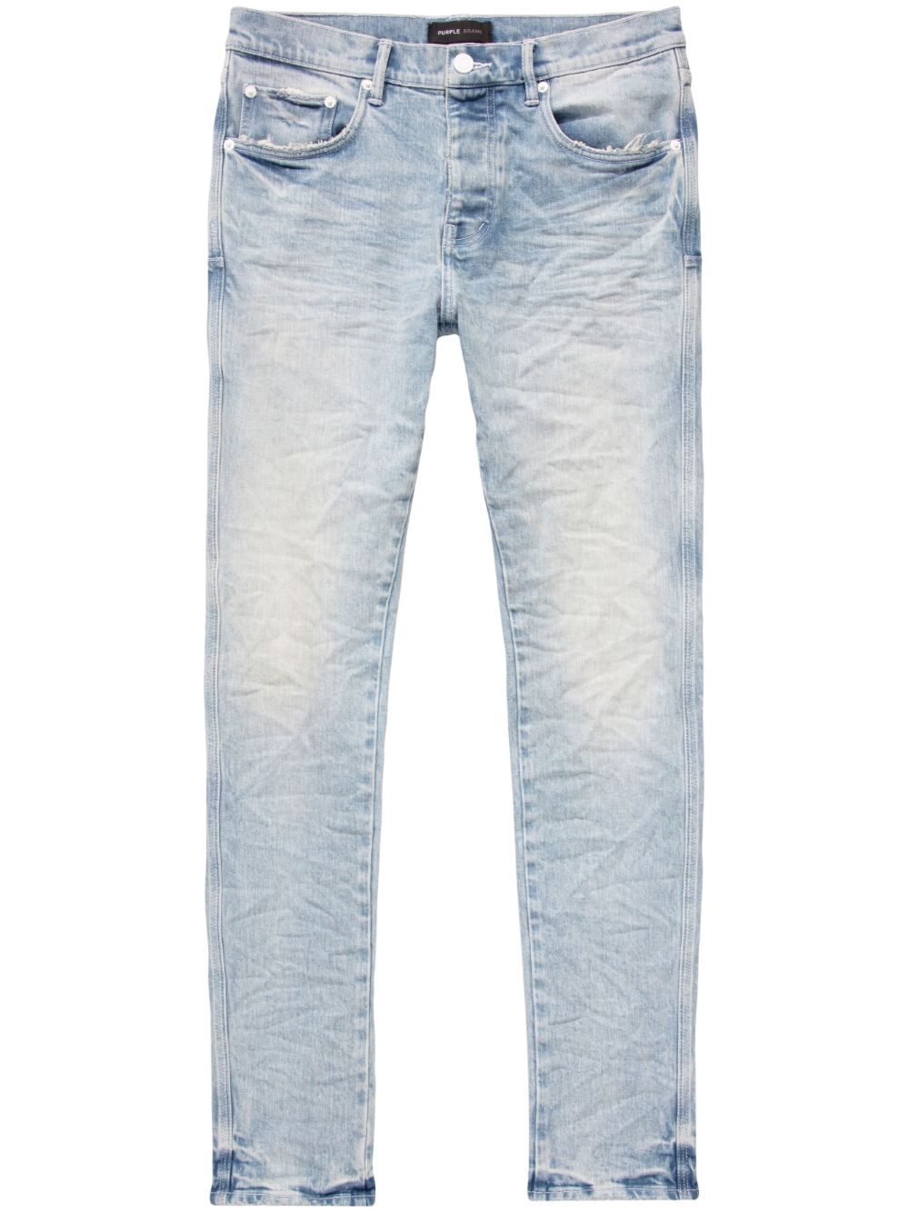 Purple Brand Light-blue Denim Jeans