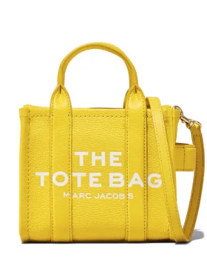 Marc Jacobs ザ レザー トートバッグ S | イエロー | FARFETCH JP